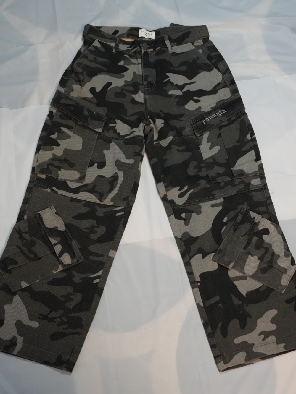 YoungLA Camo Cargo Pants - Picture 2 of 13